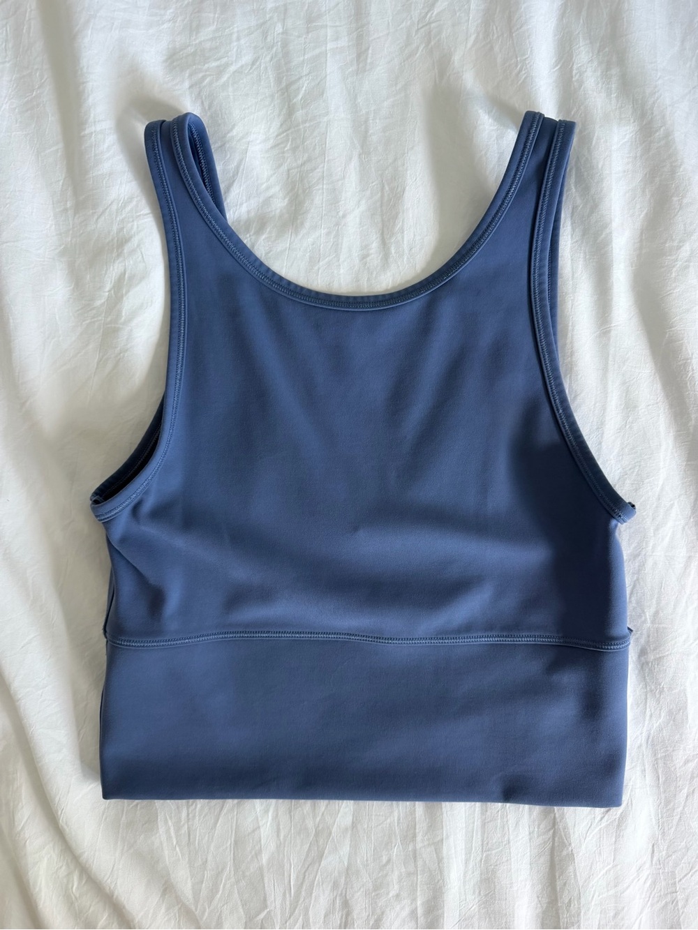 Scoop-Back Crop Sports Bra